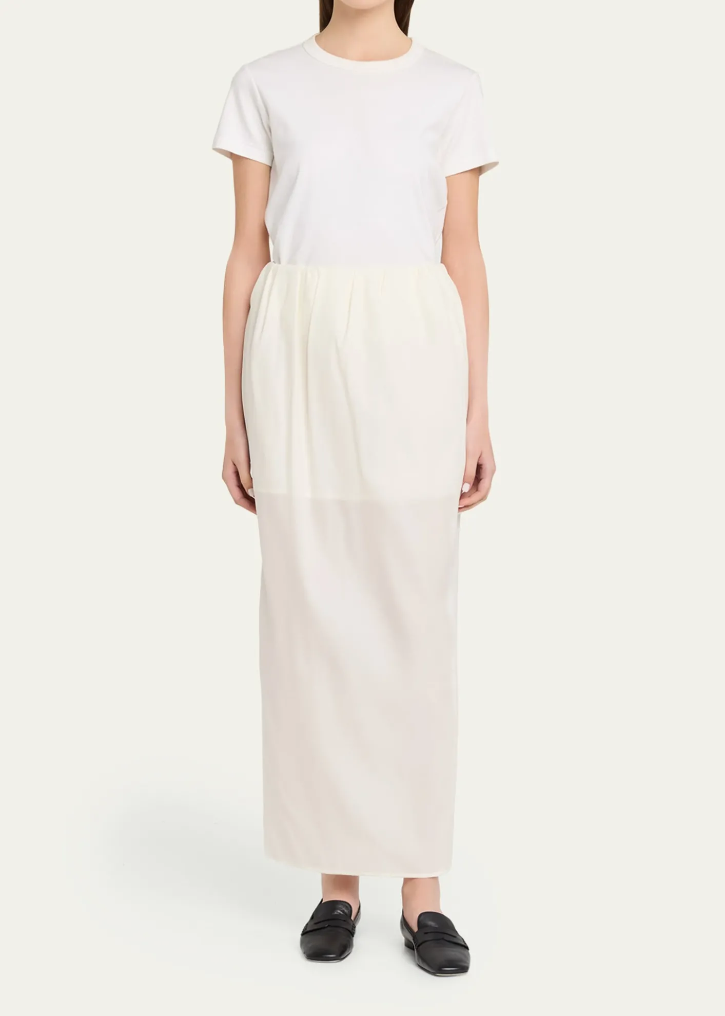 RUADHThe Daisy Long Column Skirt