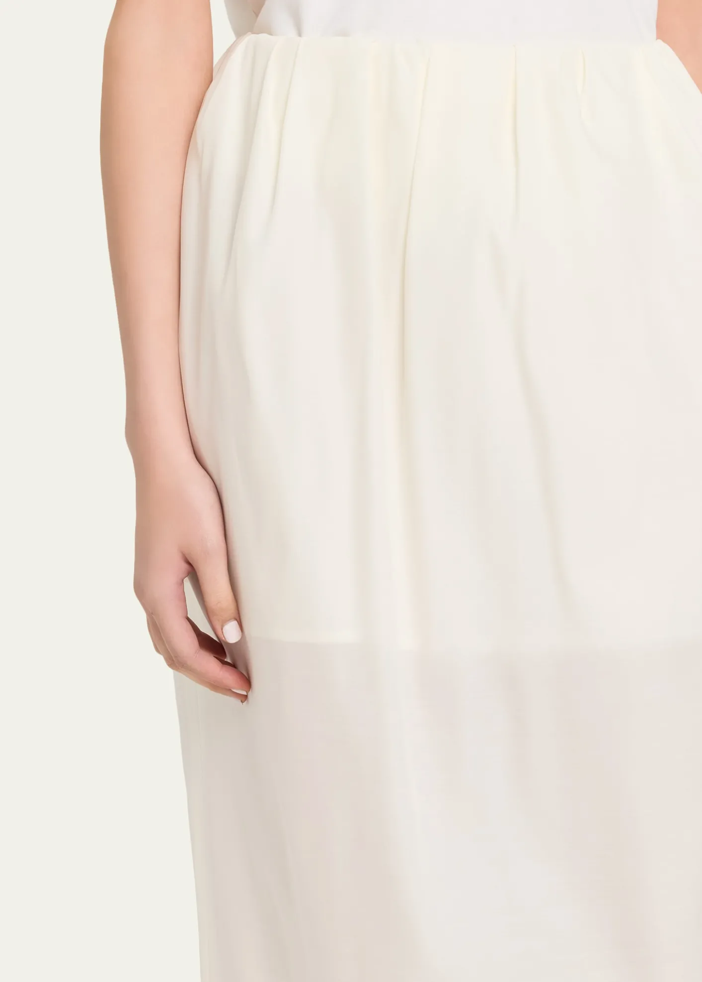 RUADHThe Daisy Long Column Skirt
