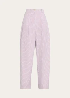 RUADHThe Dean Pinstripe Organic Cotton Pants
