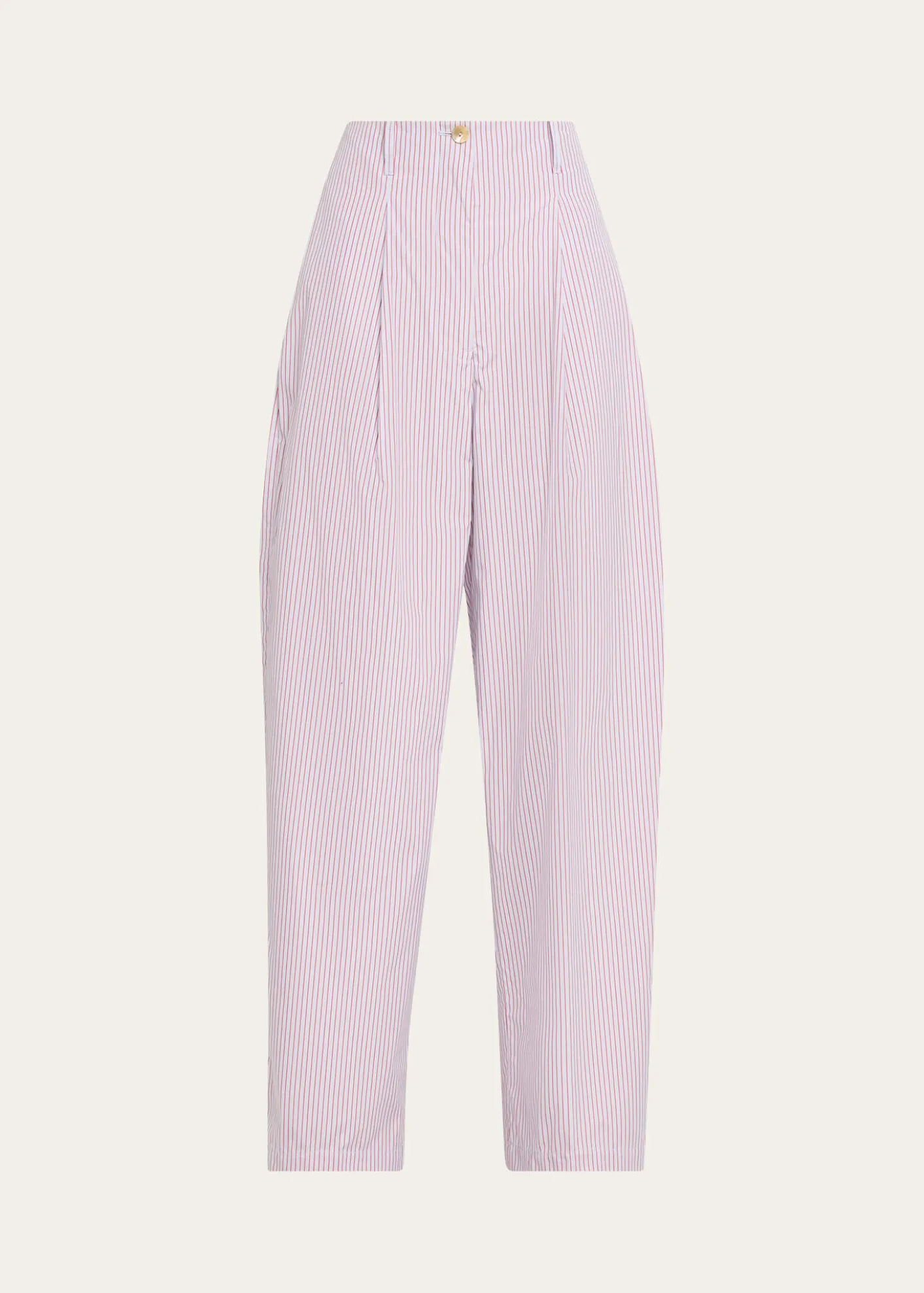 RUADHThe Dean Pinstripe Organic Cotton Pants