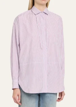 RUADHThe Dune Striped Cotton Button-Down Shirt