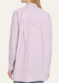 RUADHThe Dune Striped Cotton Button-Down Shirt
