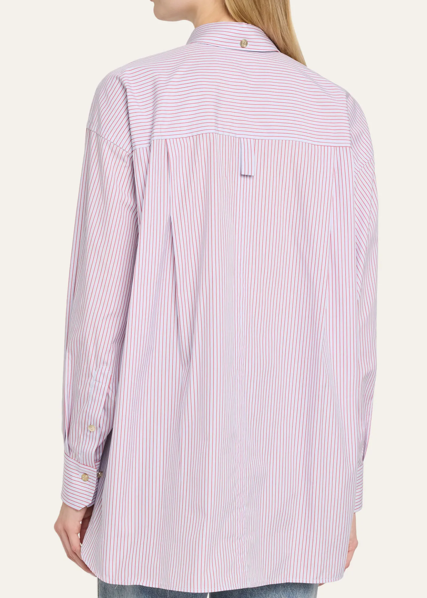 RUADHThe Dune Striped Cotton Button-Down Shirt