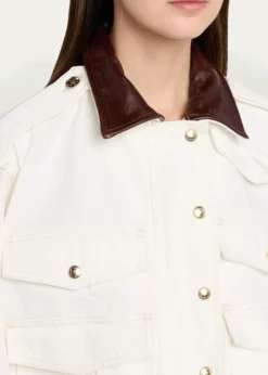 RUADHThe Henderson Oversized Cotton Canvas Jacket