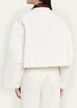 RUADHThe Henderson Oversized Cotton Canvas Jacket