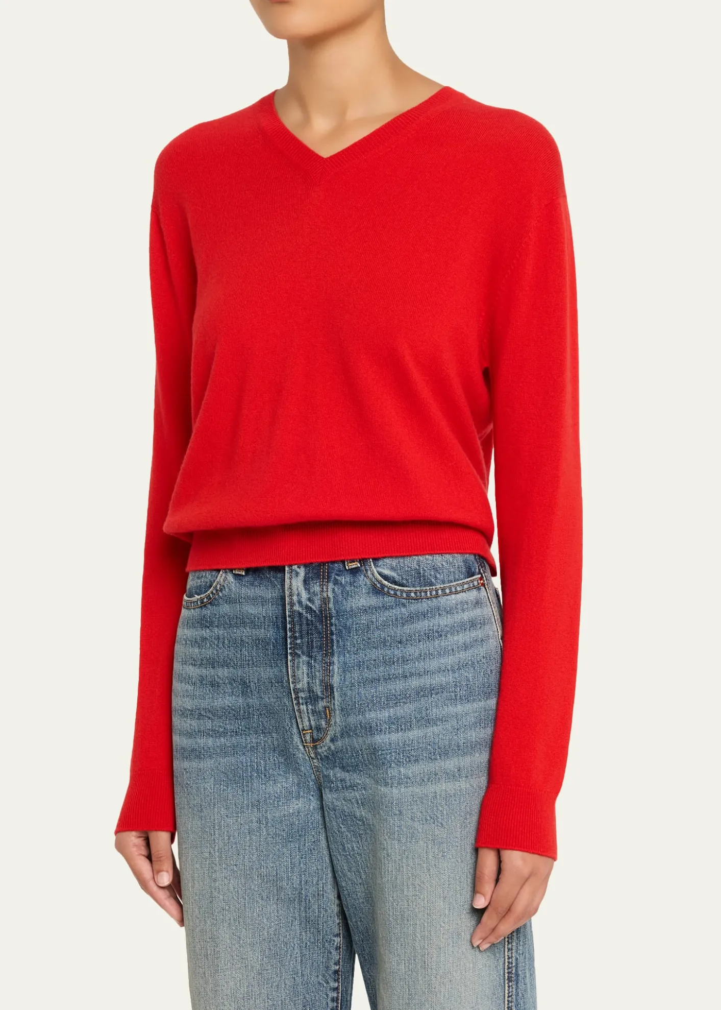 RUADHThe Sanderson V-Neck Cashmere Sweater