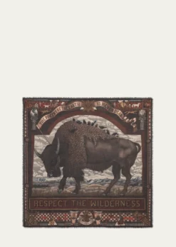 Sabina SavageSecrets Of The Bison Cashmere Scarf