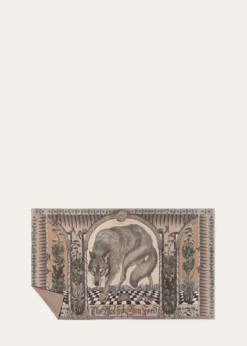 Sabina SavageThe Wolf You Feed Cashmere Stole