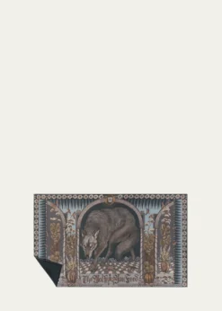 Sabina SavageThe Wolf You Feed Cashmere and Silk Stole