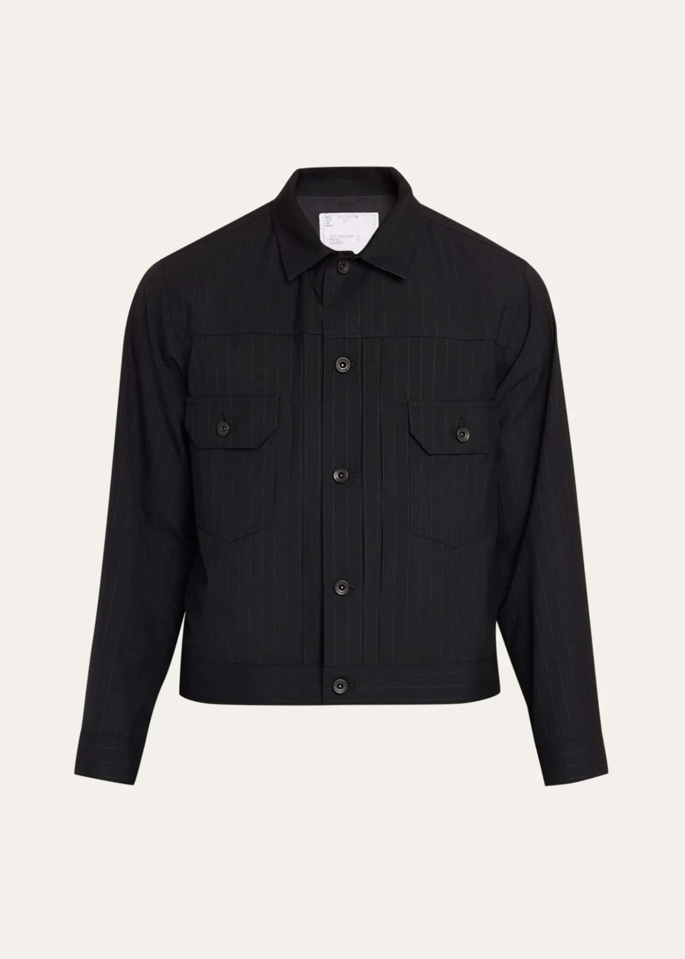 SACAIChalk Stripe Jacket