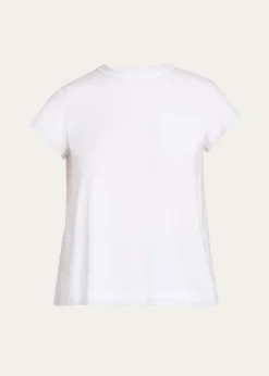 SACAICotton Poplin x Cotton Jersey T-Shirt