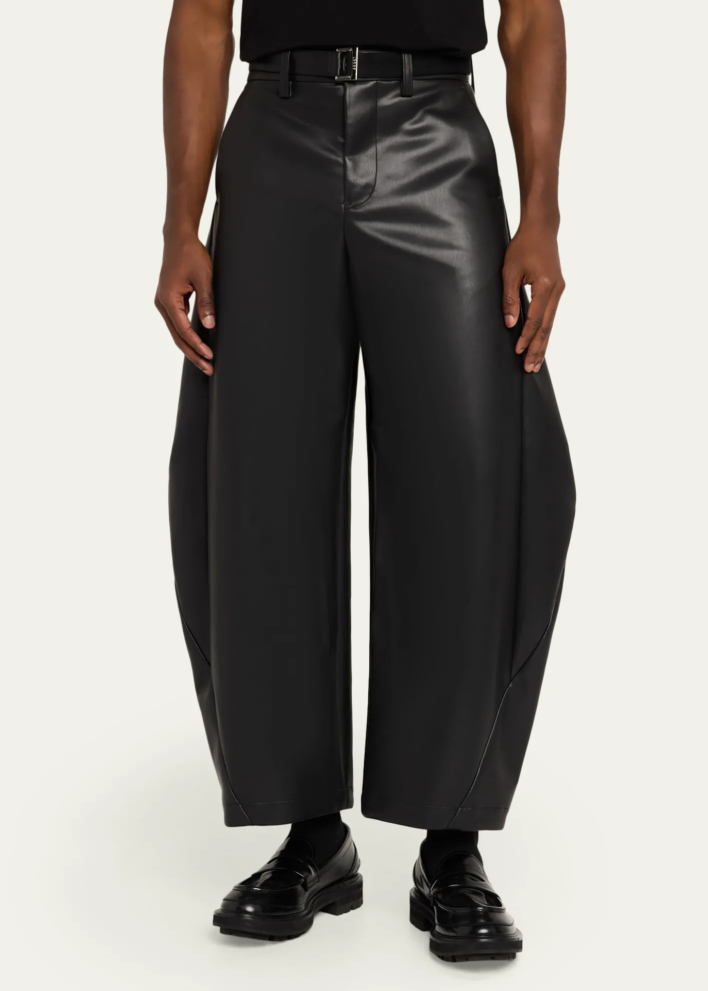 SACAIFaux Leather Pants
