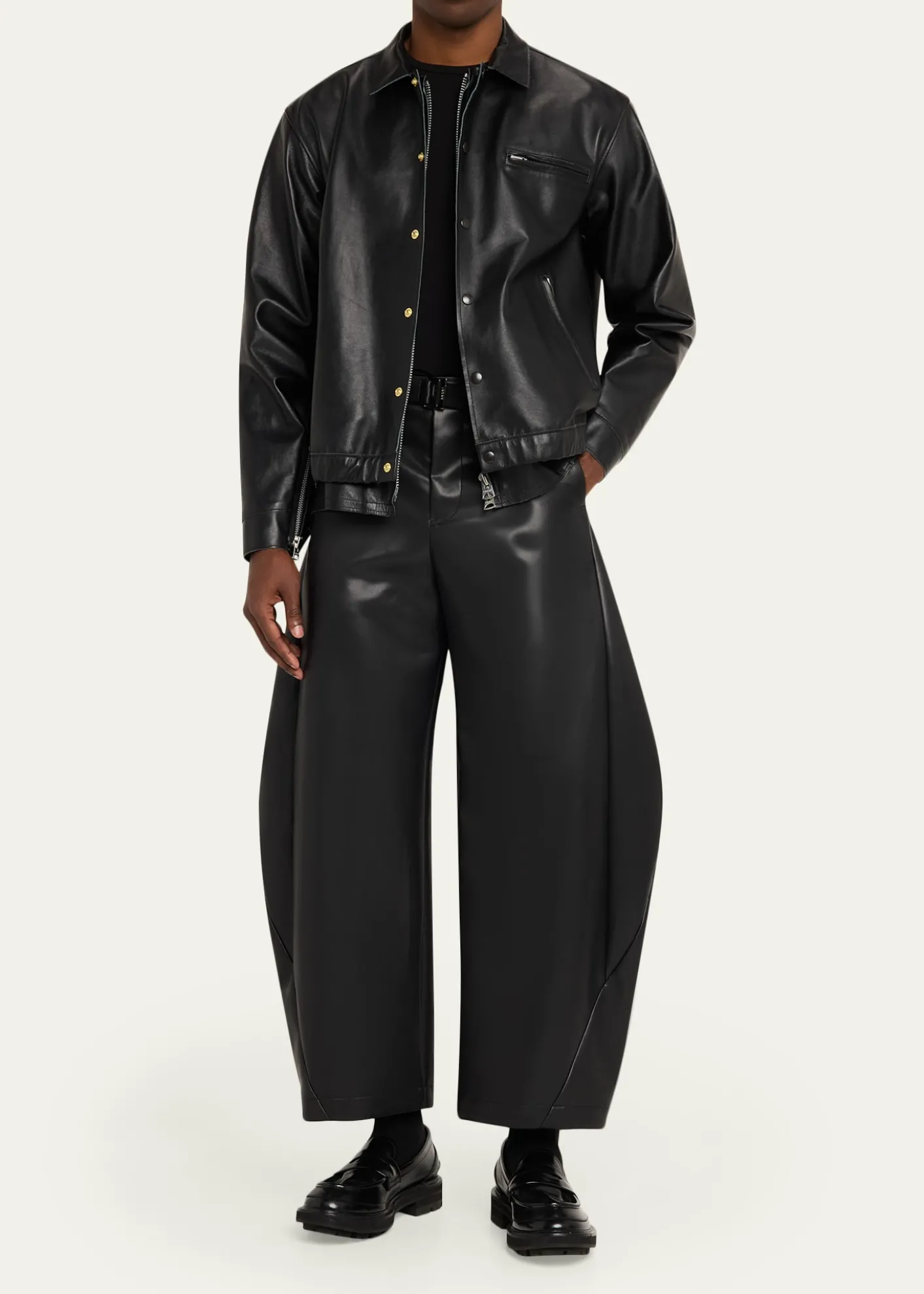 SACAIFaux Leather Pants