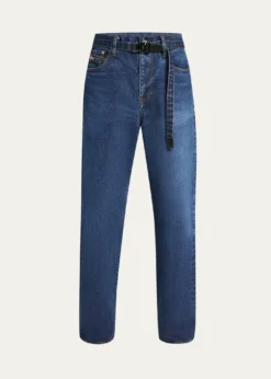SACAIMen's BEYONDEXX Cotton Denim Jeans