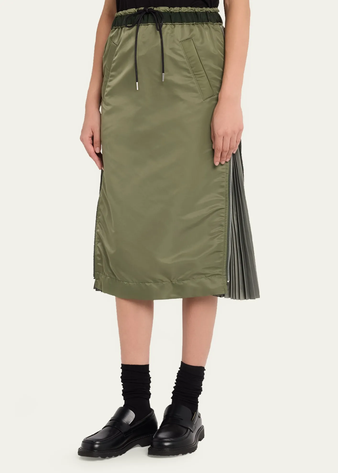 SACAINylon Twill Adjustable Skirt