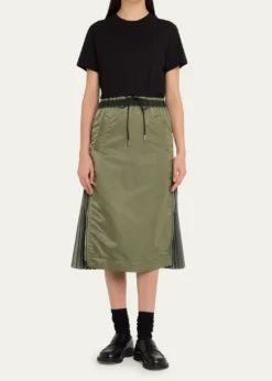 SACAINylon Twill Adjustable Skirt