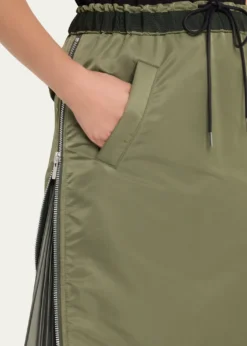 SACAINylon Twill Adjustable Skirt
