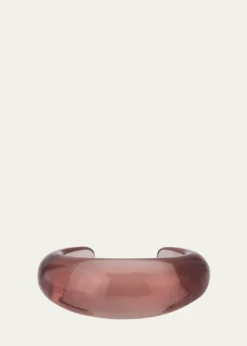 Saint LaurentBumpy Moon Resin Bracelet