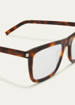 Saint LaurentMen's Acetate Rectangle Optical Frames