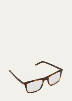 Saint LaurentMen's Acetate Rectangle Optical Frames