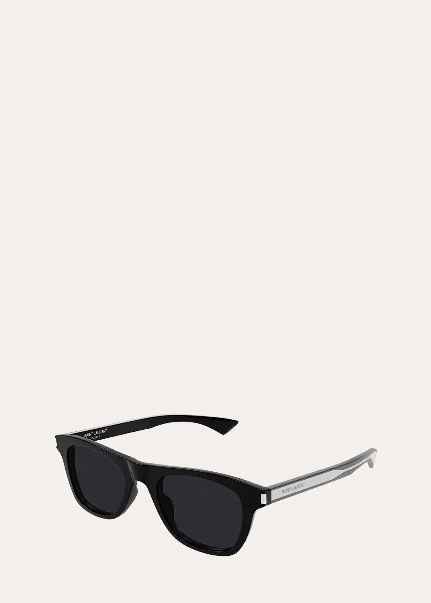Saint LaurentMen's SL 879-001 Acetate Square Sunglasses