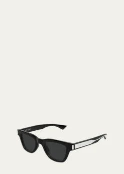 Saint LaurentMen's SL 789 Jacquesm Acetate Rectangle Sunglasses
