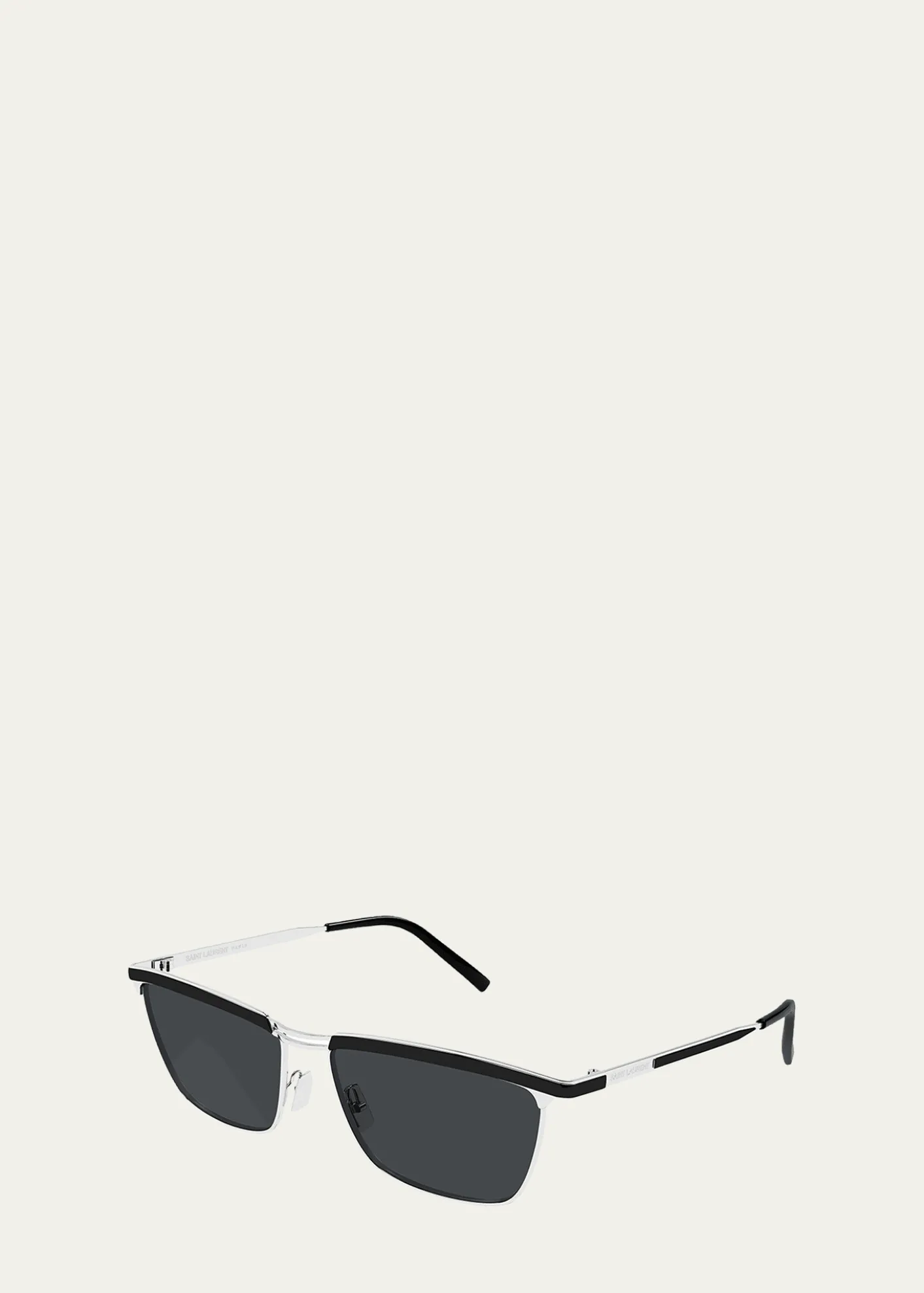 Saint LaurentMen's SL 795 JOE-003 Metal Aviator Sunglasses