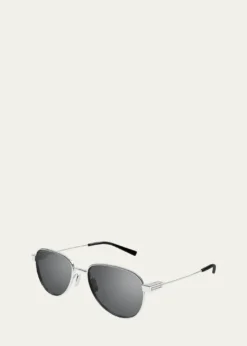 Saint LaurentMen's SL 772 Metal Aviator Sunglasses