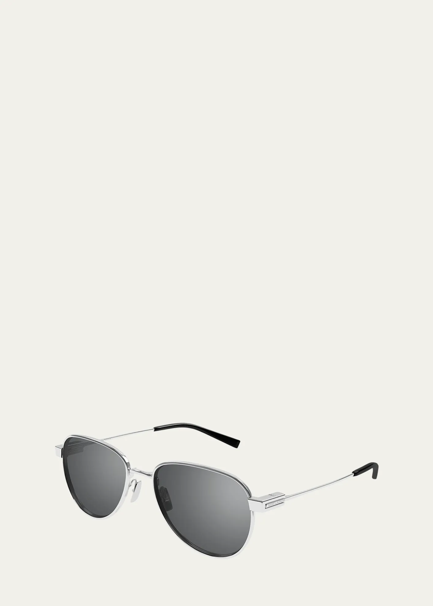 Saint LaurentMen's SL 772 Metal Aviator Sunglasses