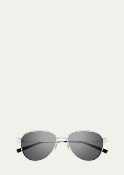 Saint LaurentMen's SL 772 Metal Aviator Sunglasses