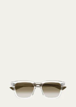 Saint LaurentMen's Sl 790f Recycled Acetate Rectangle Sunglasses