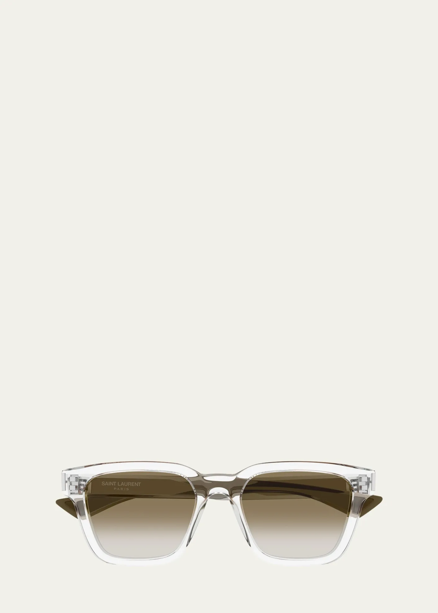 Saint LaurentMen's Sl 790f Recycled Acetate Rectangle Sunglasses