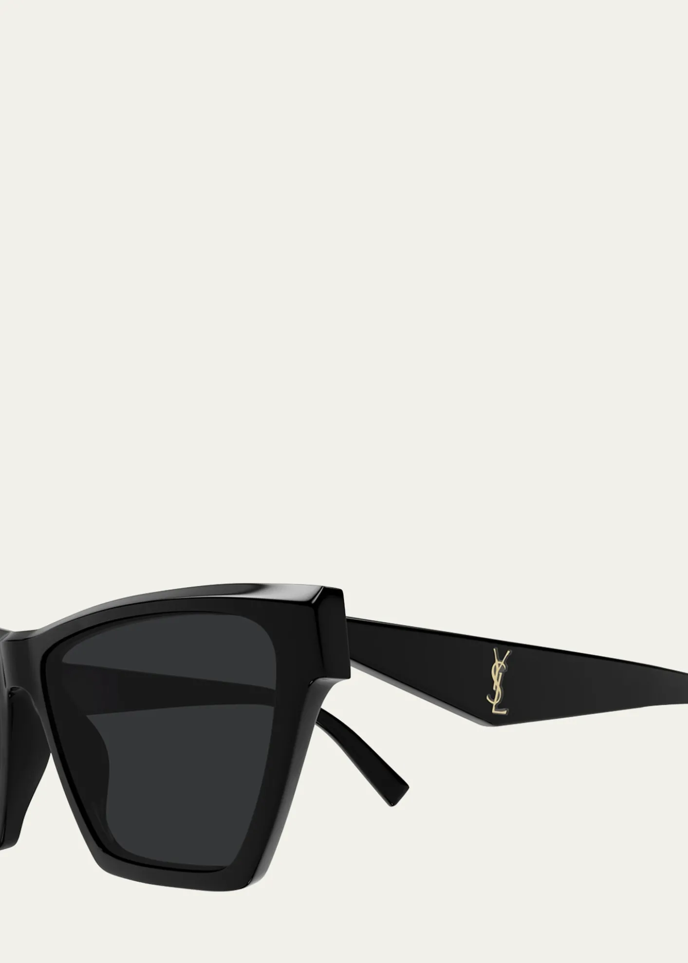 Saint LaurentAcetate Cat-Eye Sunglasses