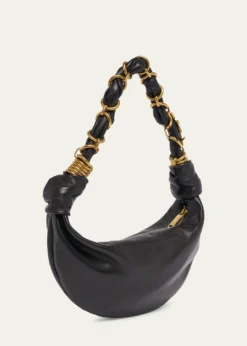 Saint LaurentAmalia Mini YSL Leather Hobo Bag
