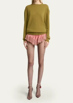 Saint LaurentCashmere Crewneck Sweater