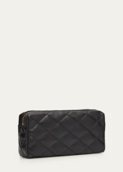 Saint LaurentCassandre Quilted Leather Wristlet Clutch Bag