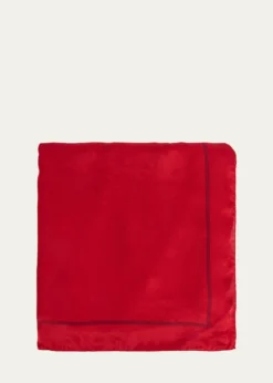 Saint LaurentCassandre Square Silk Scarf