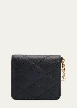 Saint LaurentCassandre YSL Quilted Leather Wallet