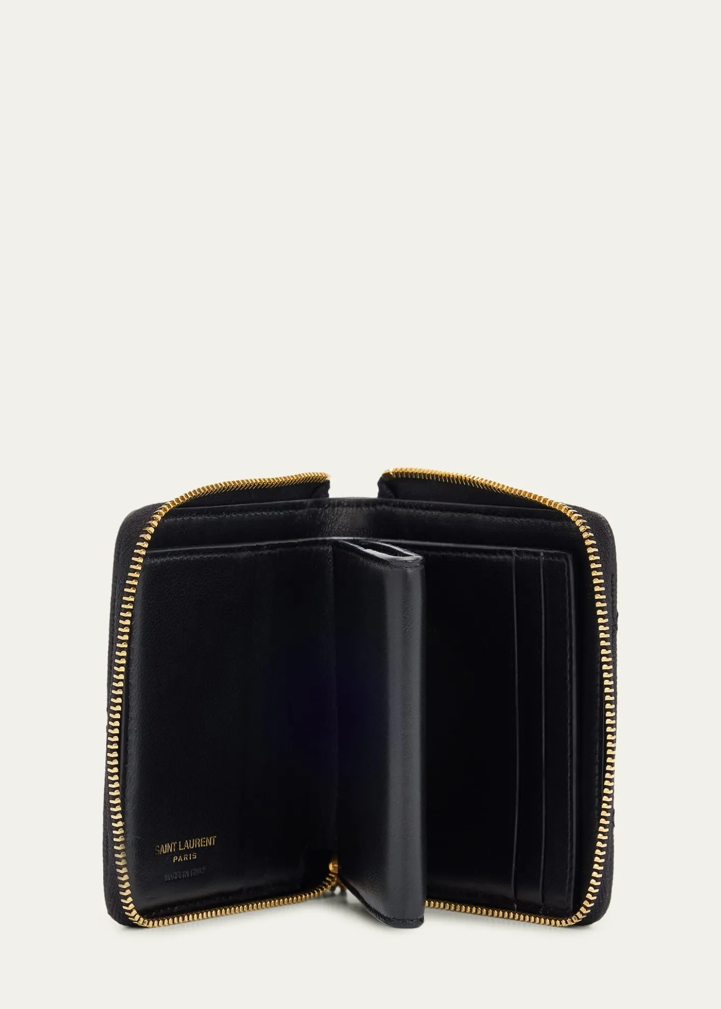 Saint LaurentCassandre YSL Quilted Leather Wallet