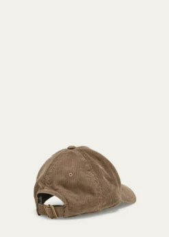 Saint LaurentCorduroy Baseball Cap