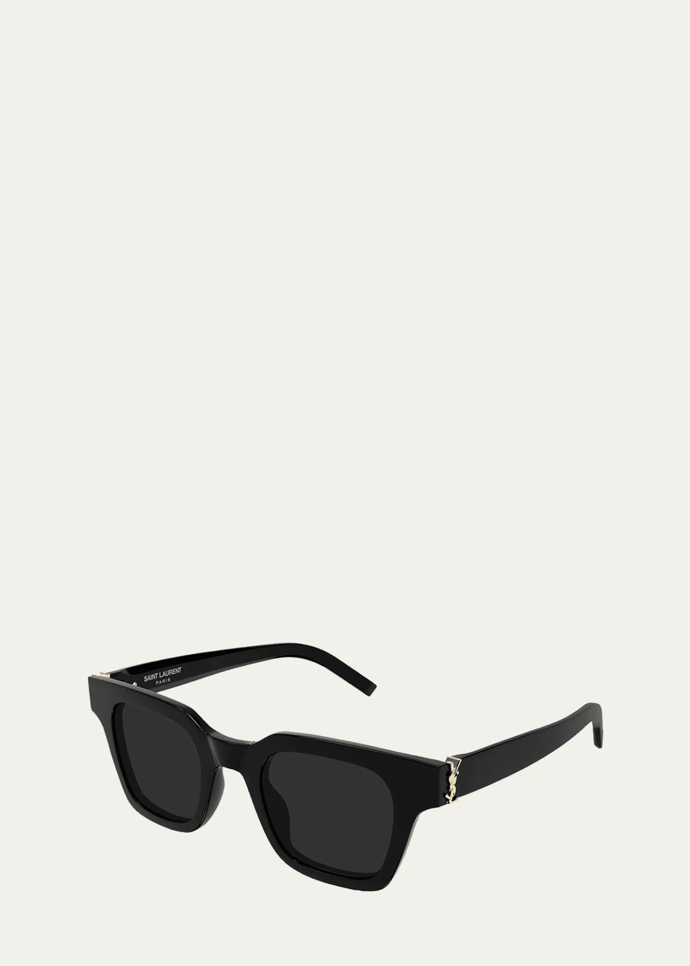 Saint LaurentCorner Angle 47mm Rectangular Sunglasses