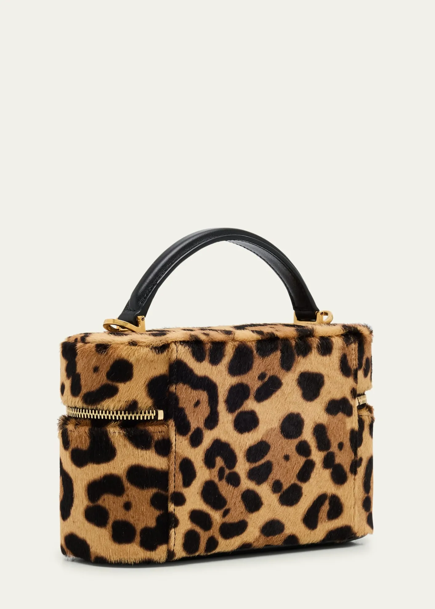 Saint LaurentGaby YSL Vanity Bag in Leopard-Print Calf Hair