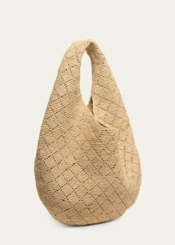 Saint LaurentIcare Hobo Bag in Raffia