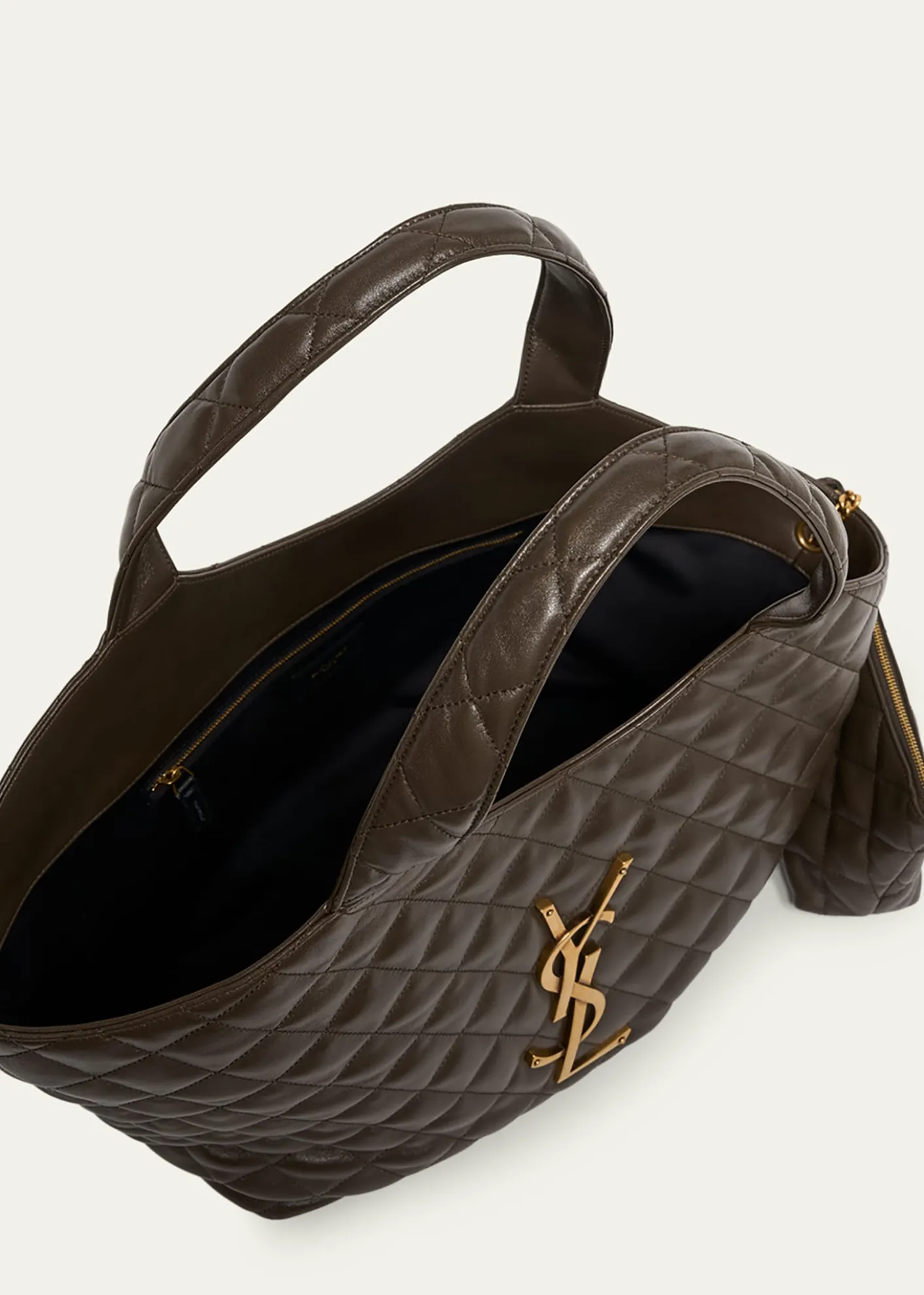 Saint LaurentIcare Medium Tote Bag in Lambskin Leather