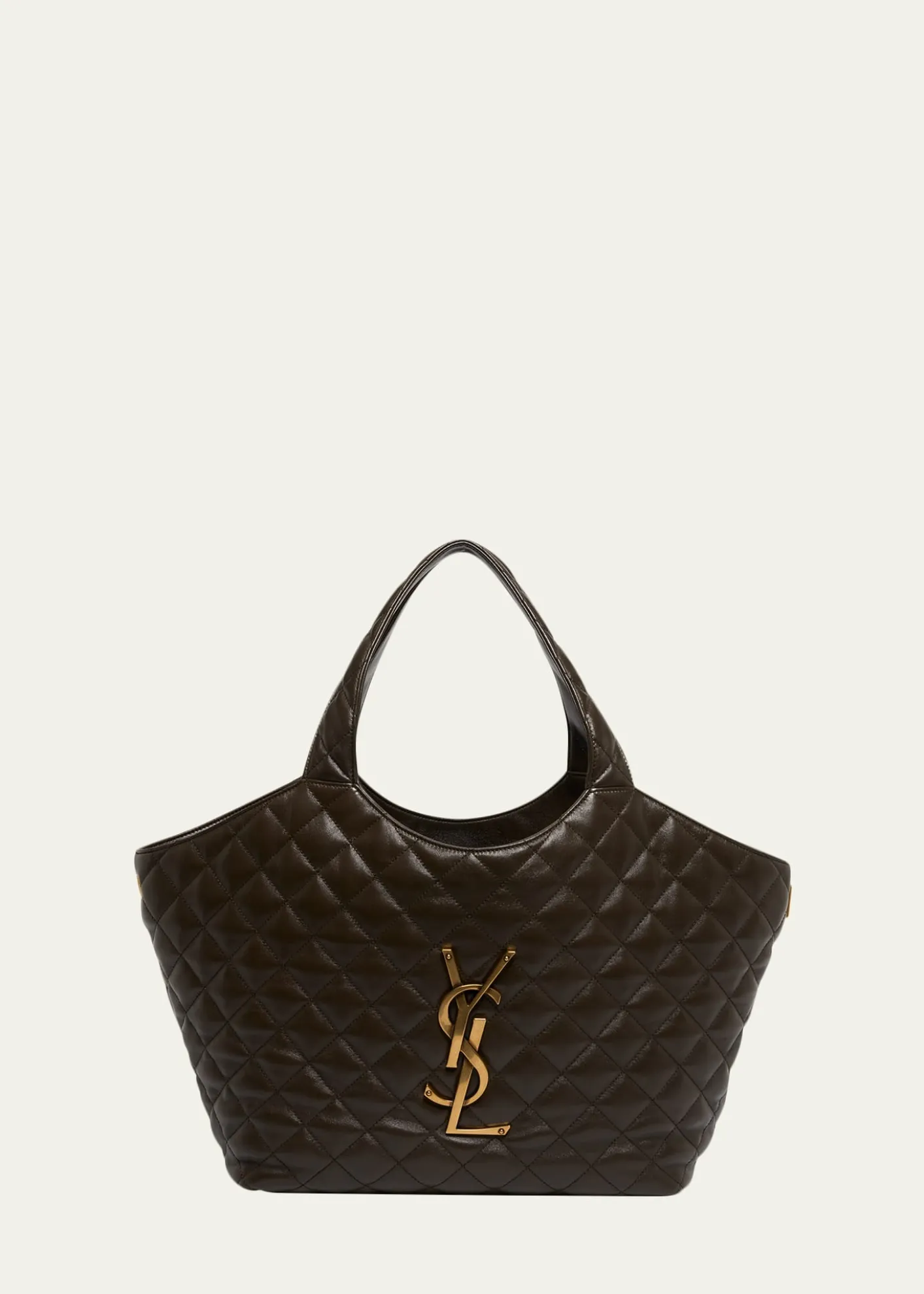 Saint LaurentIcare Medium Tote Bag in Lambskin Leather