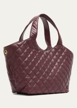 Saint LaurentIcare Medium YSL Quilted Leather Tote Bag