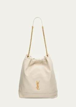 Saint LaurentJamie Large Pochon YSL Shoulder Bag in Quilted Lambskin Leather