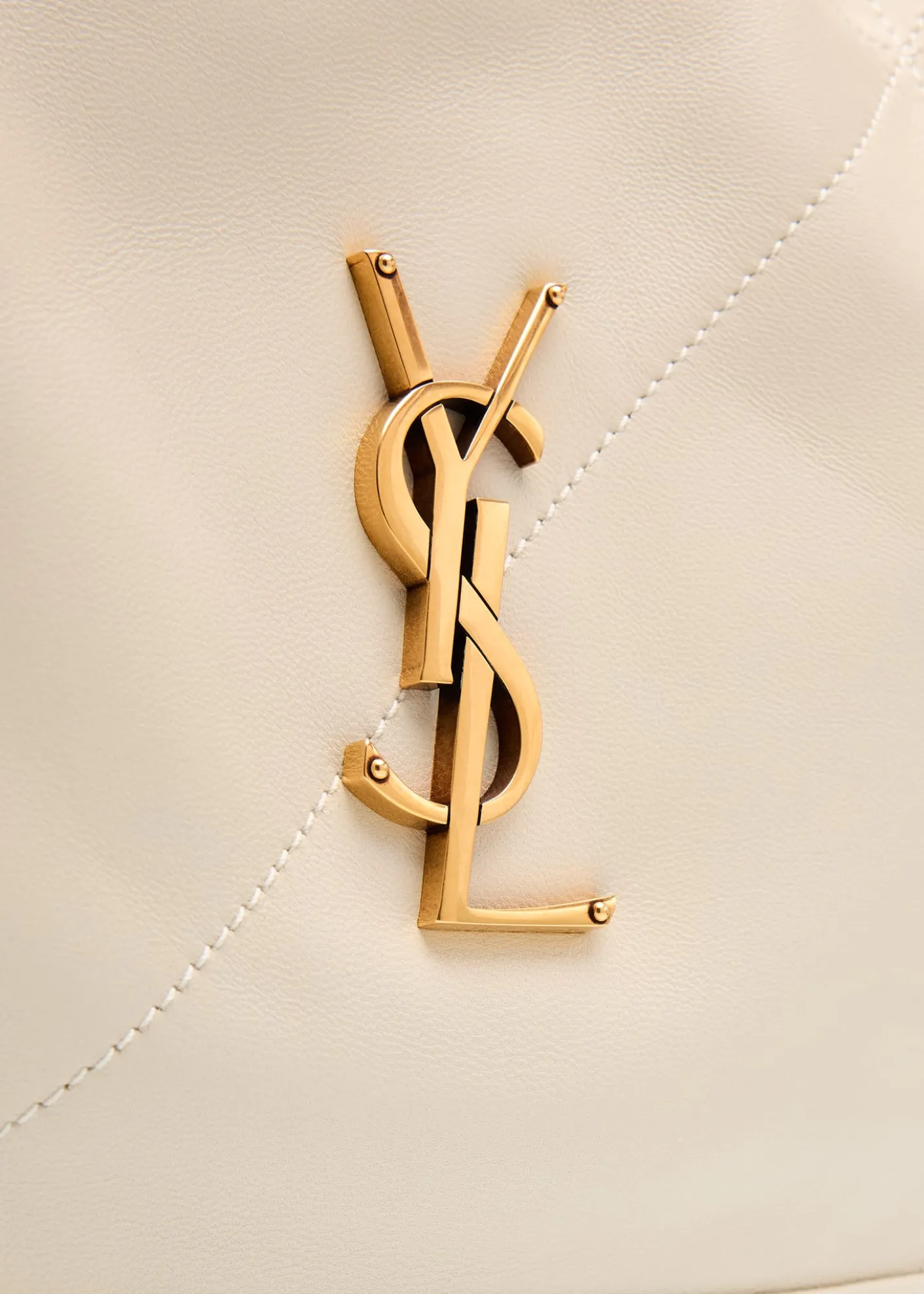 Saint LaurentJamie Large Pochon YSL Shoulder Bag in Quilted Lambskin Leather