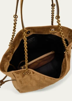 Saint LaurentJamie 4.3 Medium Drawstring Suede Shoulder Bag