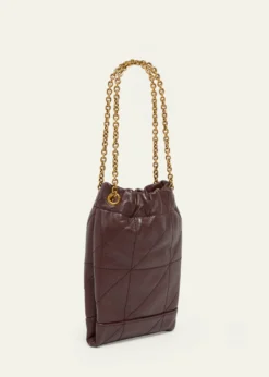 Saint LaurentJamie Mini YSL Quilted Leather Pochon Shoulder Bag